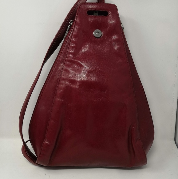 HOBO Handbags - Vintage red leather backpack purse